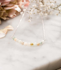 Thumbnail for COLLAR PETRA EN PLATA CON ÁGATA, JOYERÍA LAURELLA