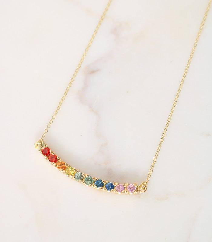 Sapphire necklace