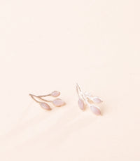 Thumbnail for LAURELLA ARETES PLATA 950 Y OPALO ROSADO