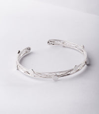 Thumbnail for BRAZALETE GIADA CON DETALLES EN FILIGRANA EN PLATA, JOYERÍA LAURELLA