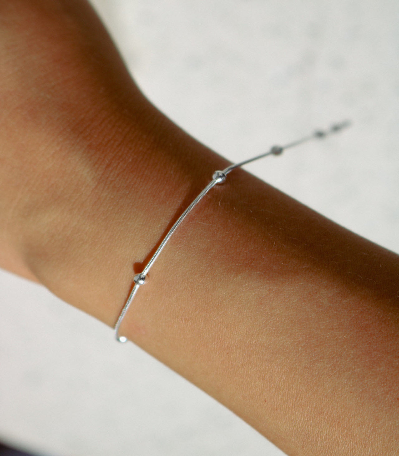 Puntitos Plata | Pulsera