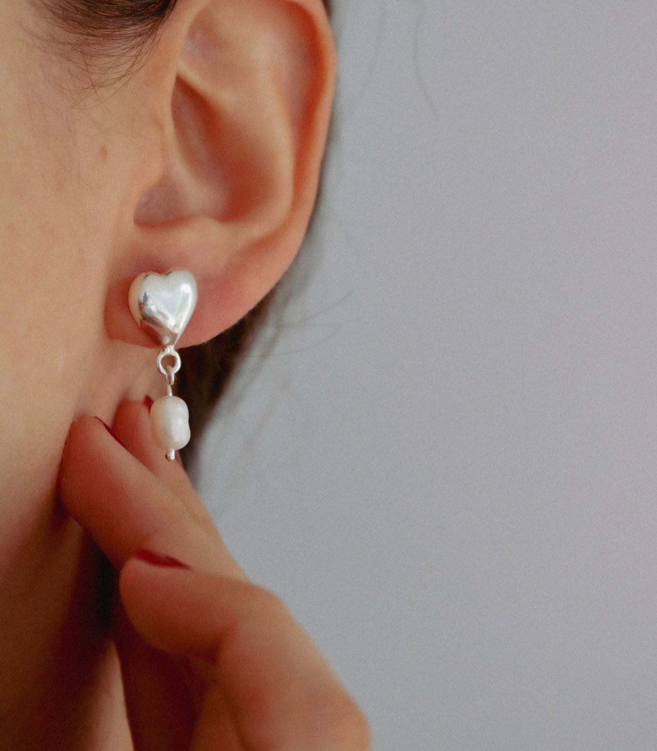 Ariel in Love | Aretes de plata y perlas