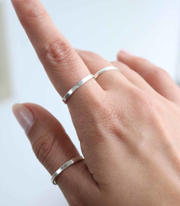 anillo Tiea hecho en plata 950
