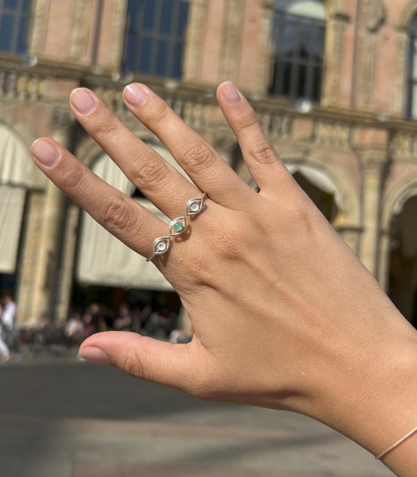 Nanti  Pulsera de Hilo y Bolitas de Plata - Laurella Joyería en Lima